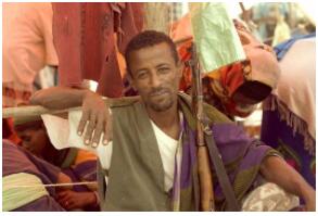Armed Ethiopian