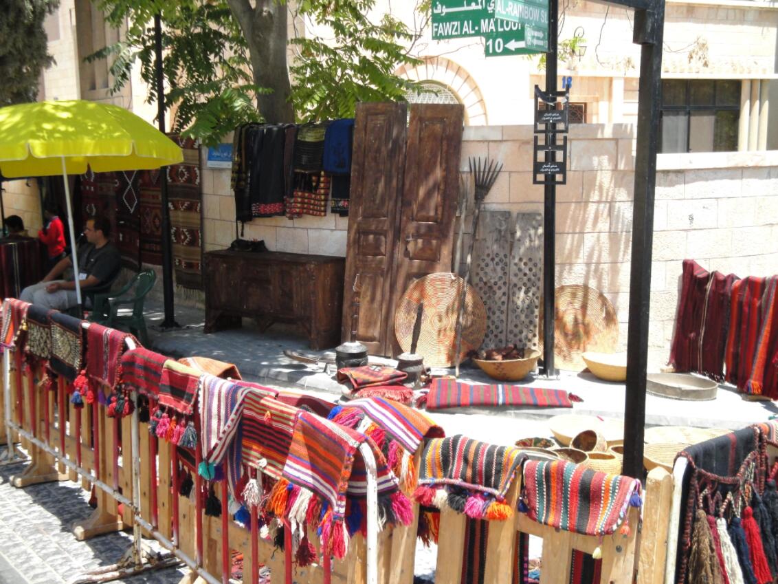 Jordan Handicrafts in the Souk Jara in Amman