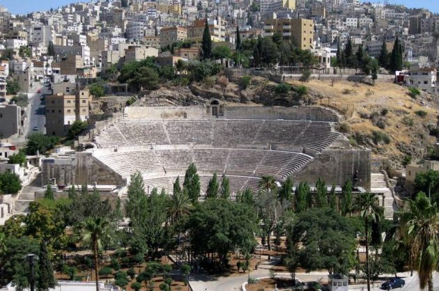 The Roman Theater in Amman