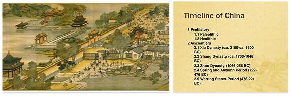China History Timeline