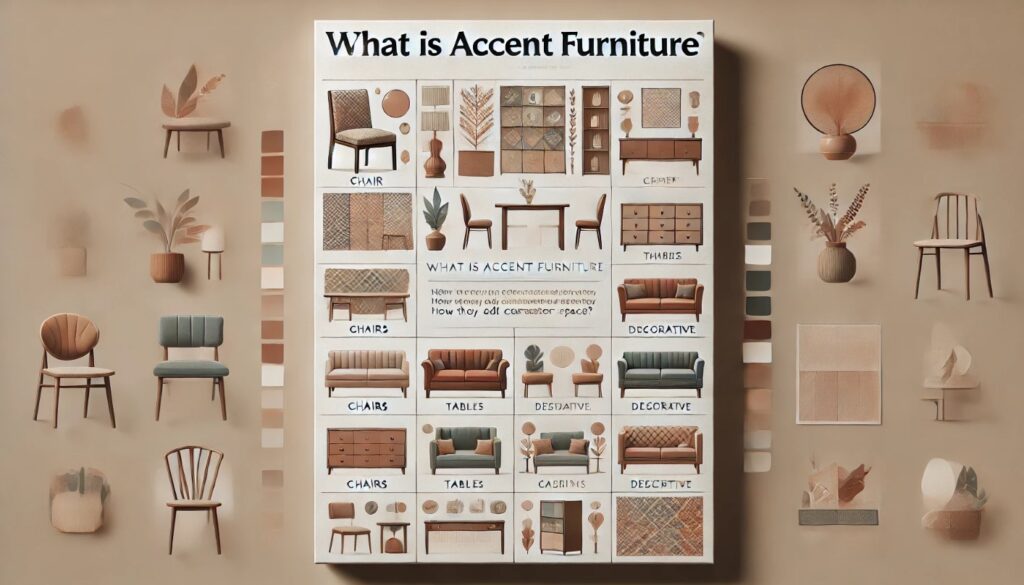 What is accent furniture